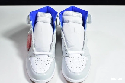 WHITE HIGH - JORDAN BLUE CK6637-104 RETRO RACER ZOOM 1 1205